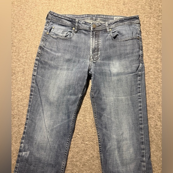 Buffalo David Bitton jeans men’s 34x34 blue Jackson X Straight Stretch comfort - Picture 5 of 12